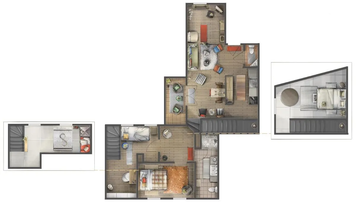 Family penthouse/Old Town heart — 2