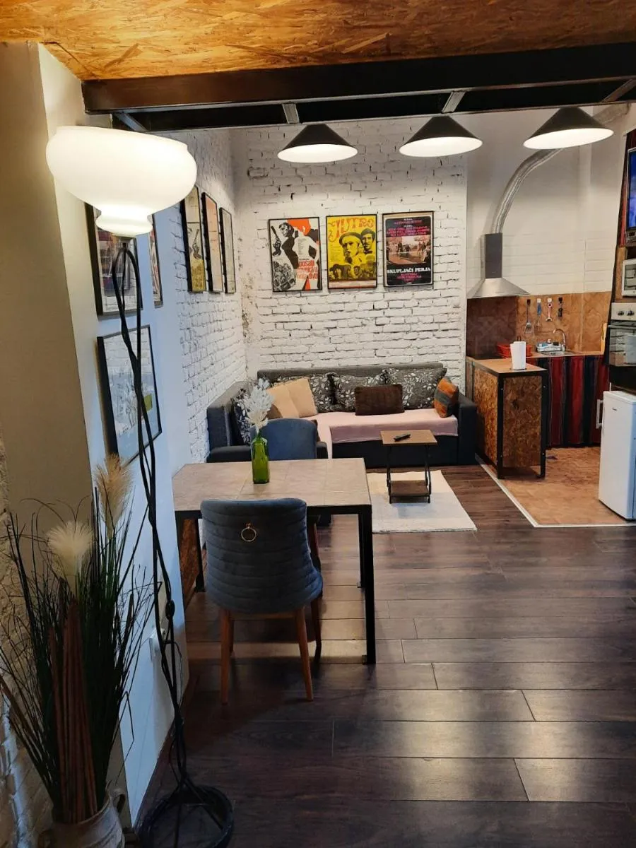 Authentic Belgrade Centre – Split Level loft with Patio in Courtyard, Paid Parking on-site, Mandatory Reservation — 5