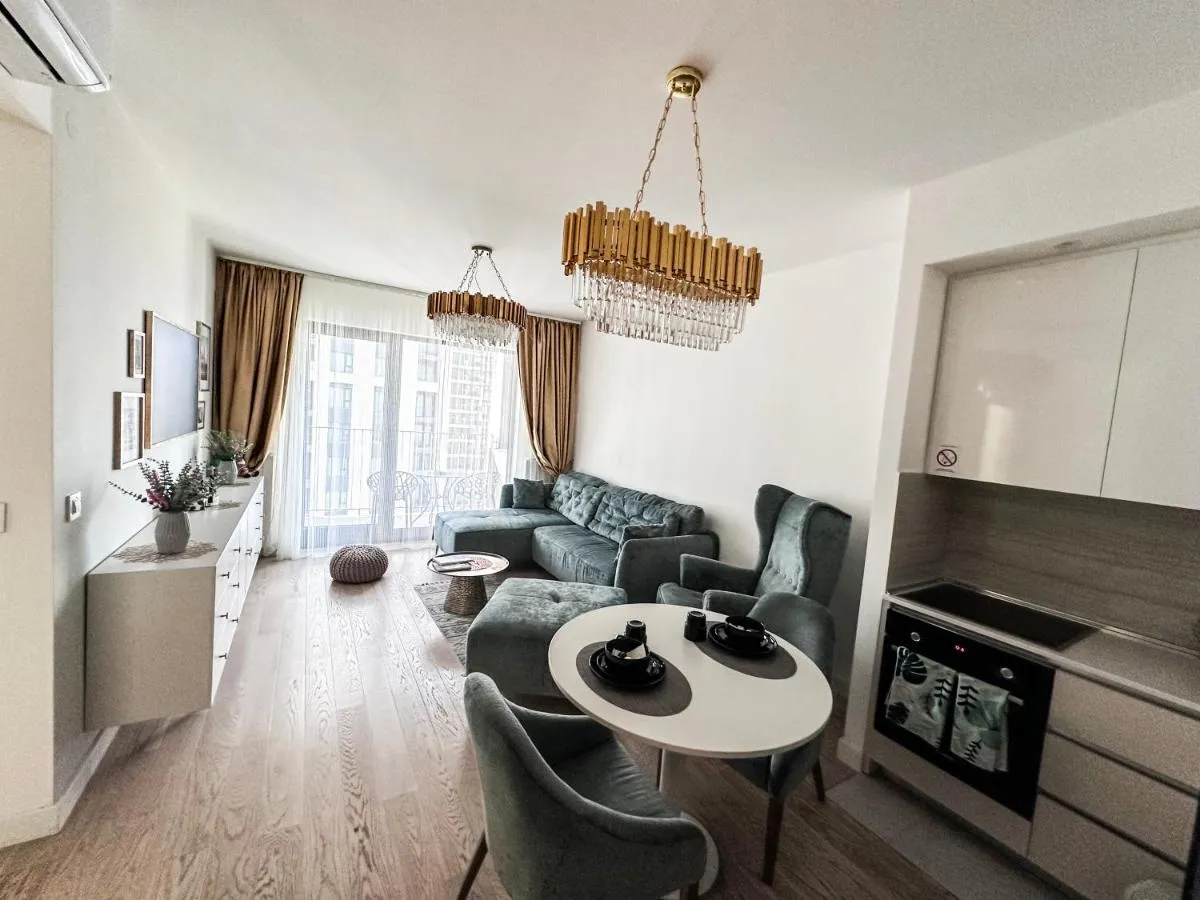 Beldorado Apartments – Belgrade Waterfront Luxury Emerald Apartment 60m2 — 4