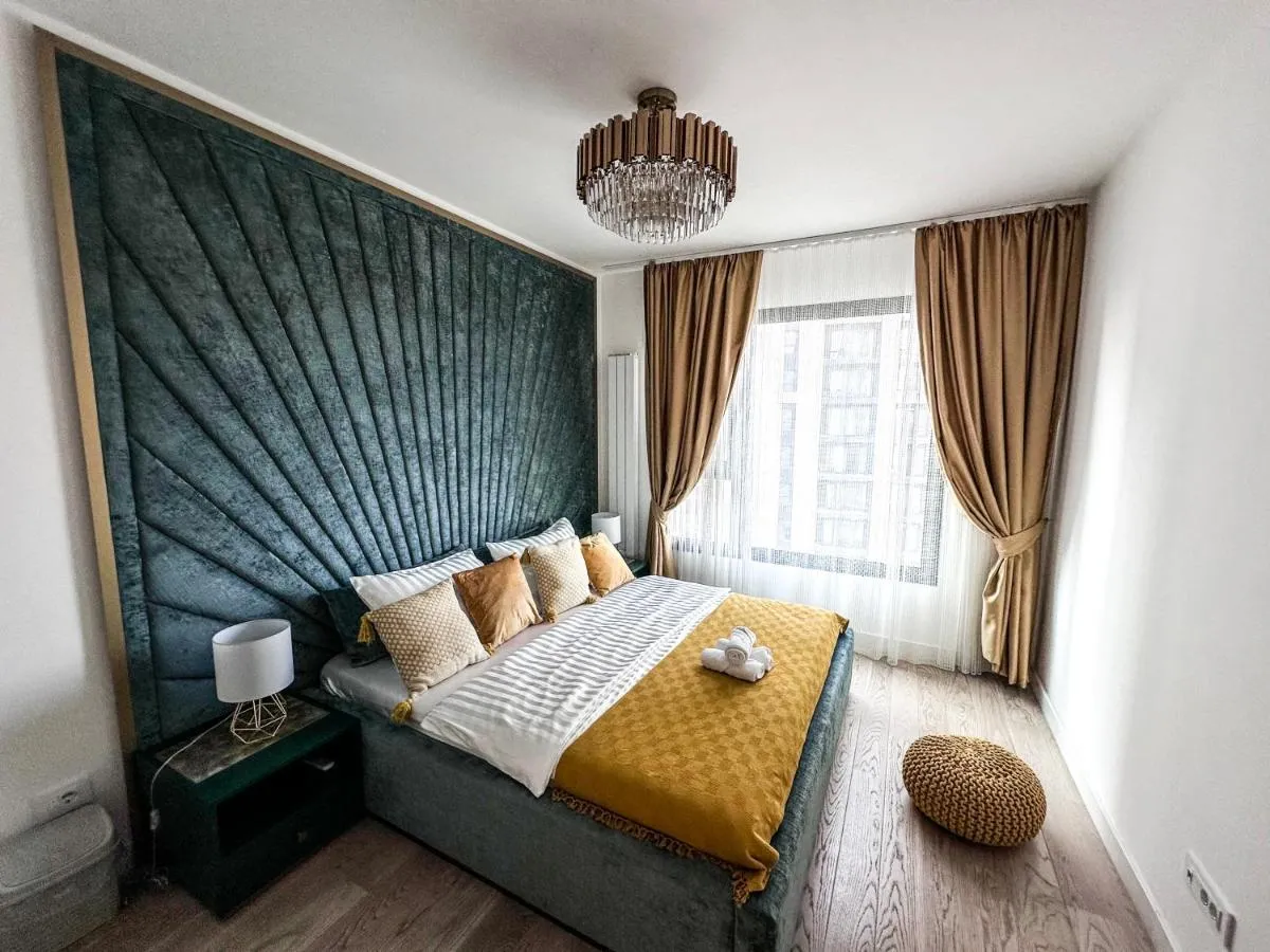 Beldorado Apartments – Belgrade Waterfront Luxury Emerald Apartment 60m2 — 2