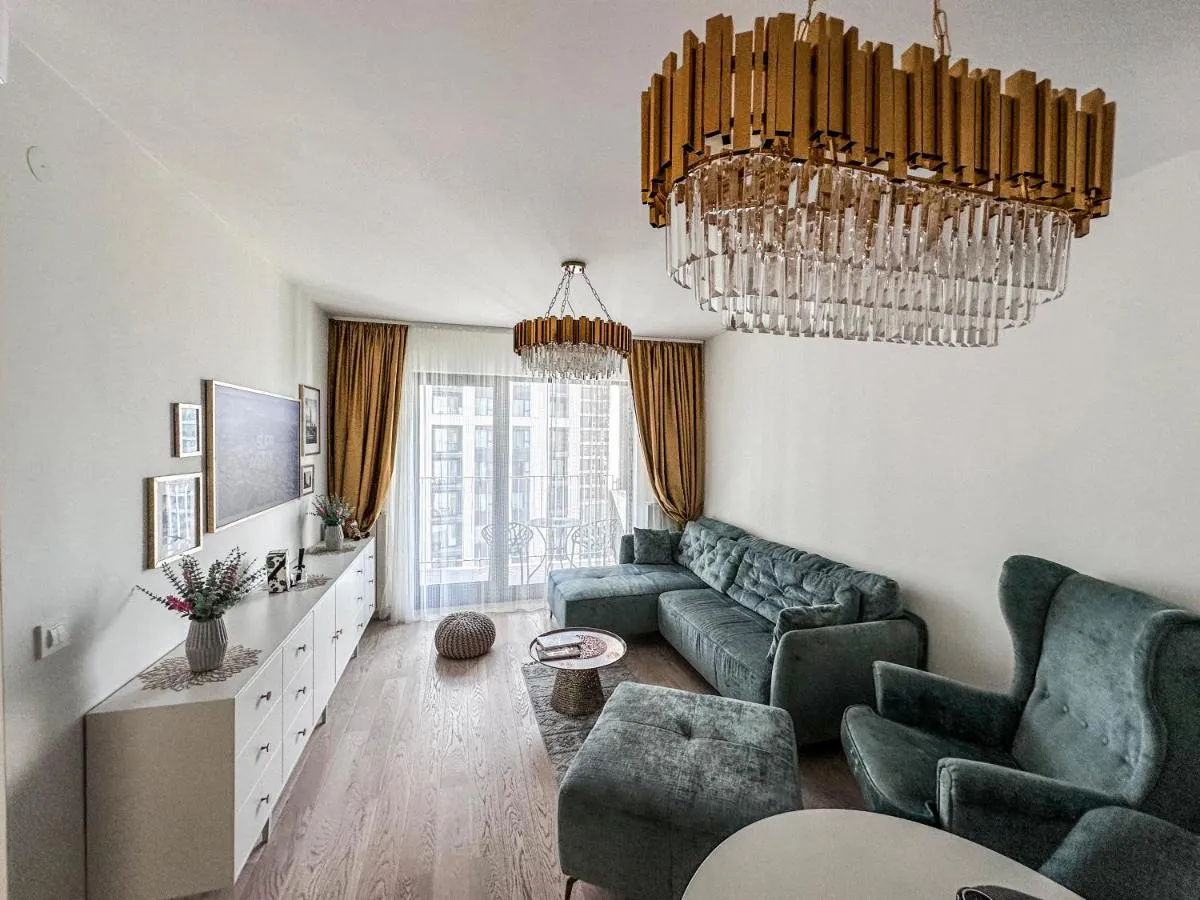 Beldorado Apartments – Belgrade Waterfront Luxury Emerald Apartment 60m2 — 5