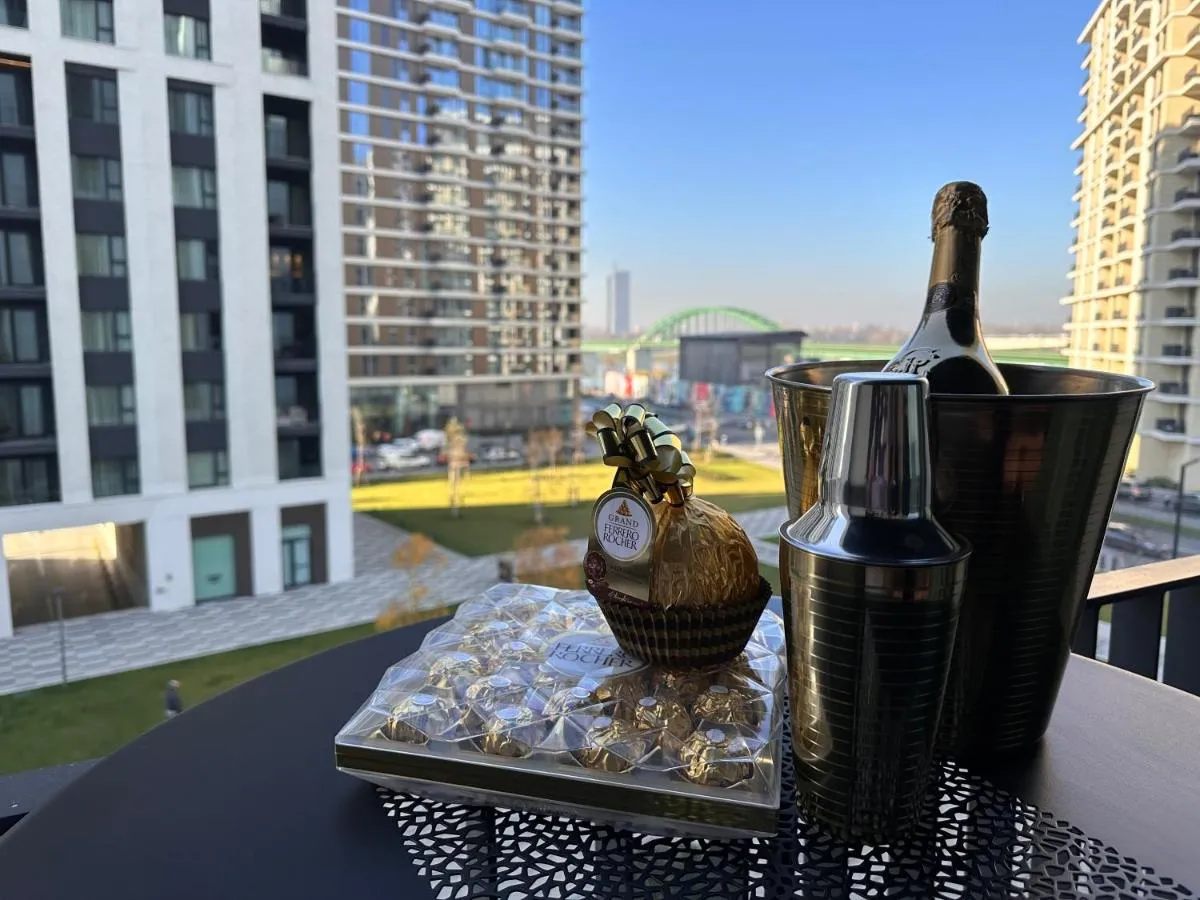 Beldorado Apartments – Belgrade Waterfront Royal Luxury Studio — 3