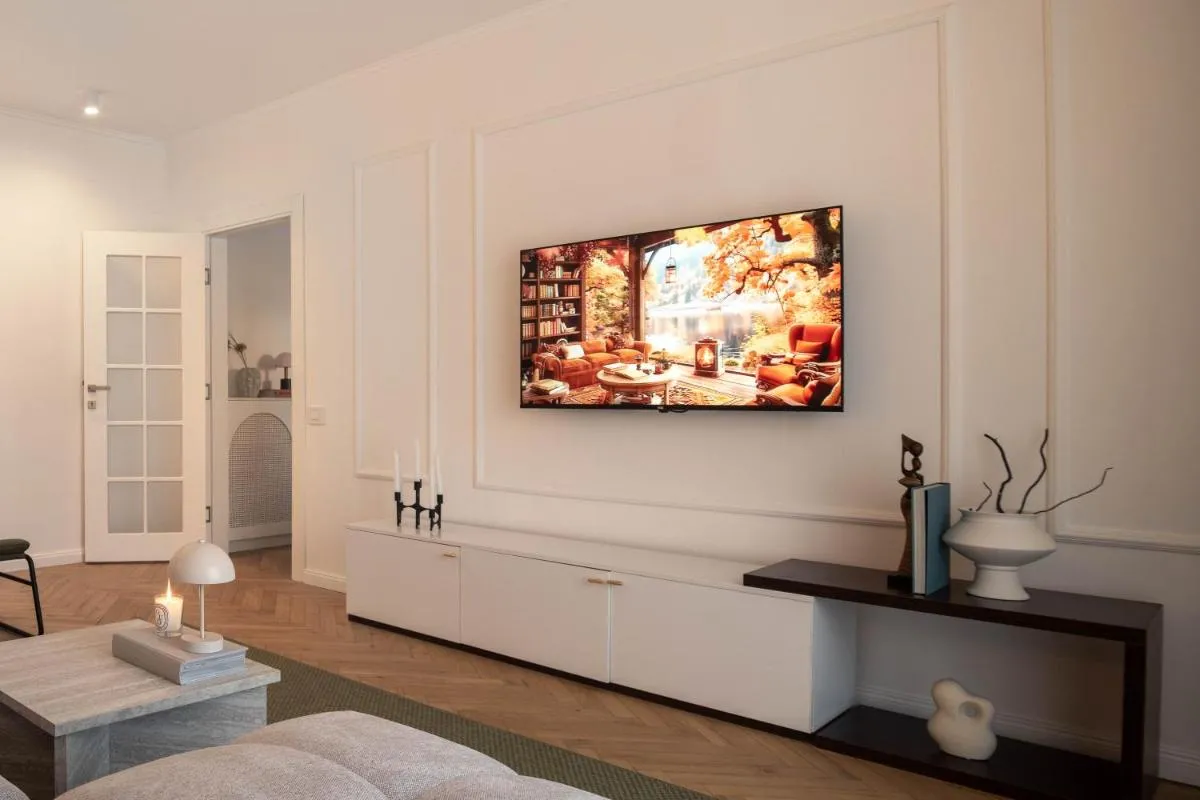 Designer flat with character — 2