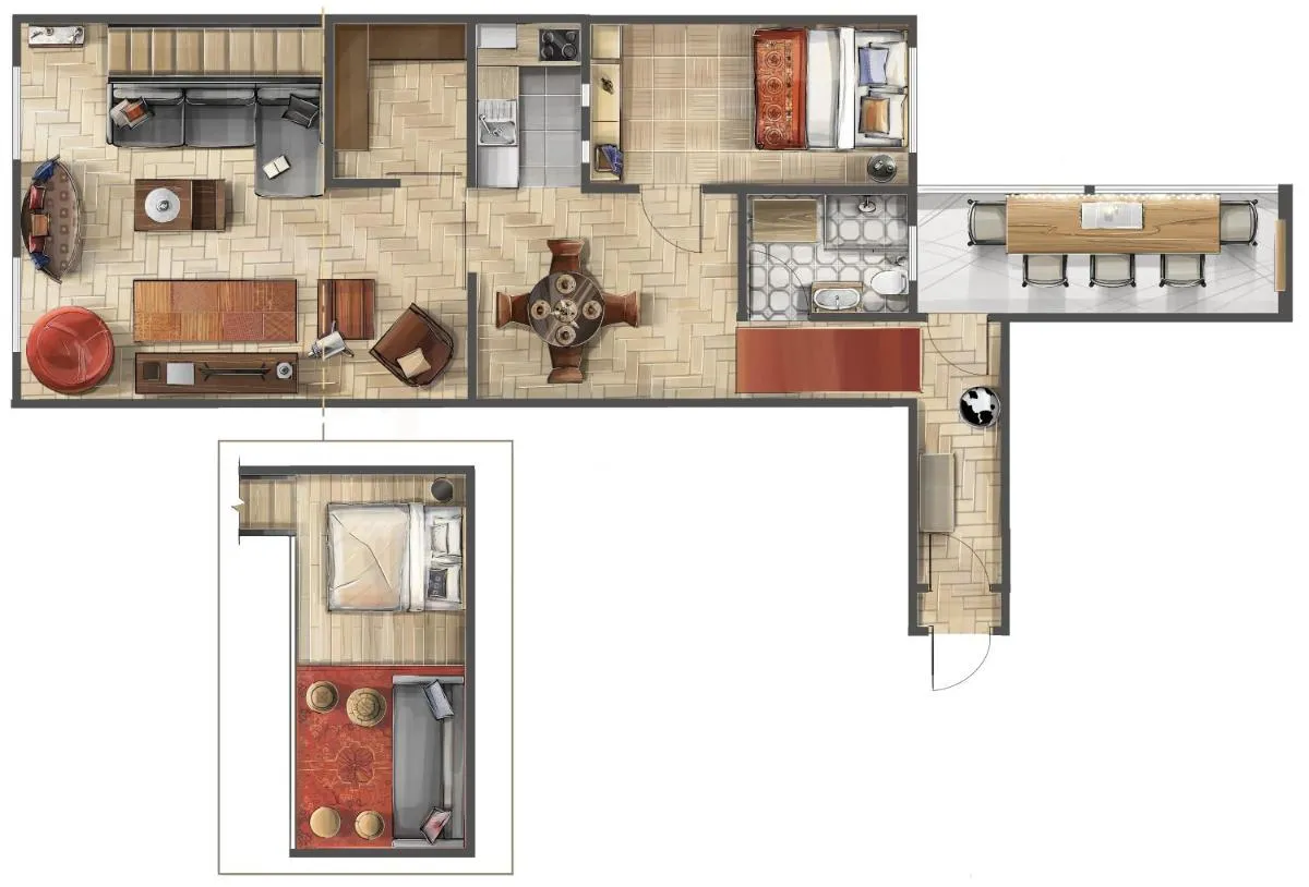 Friends Loft Sava View Old Town Renovated — 2