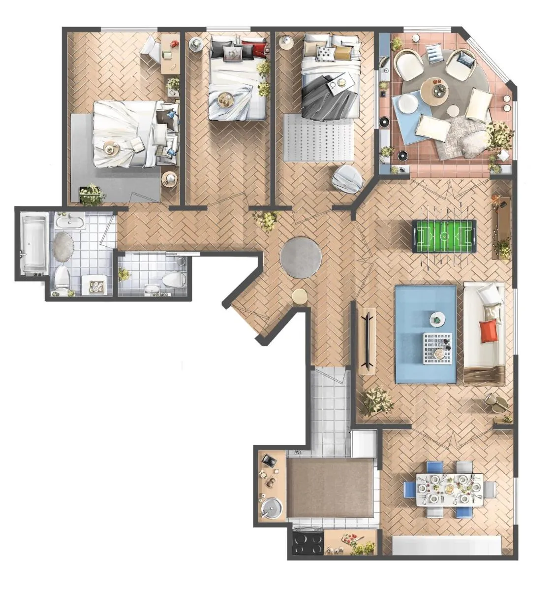 Sweet Nest Old Town Renovated — 4