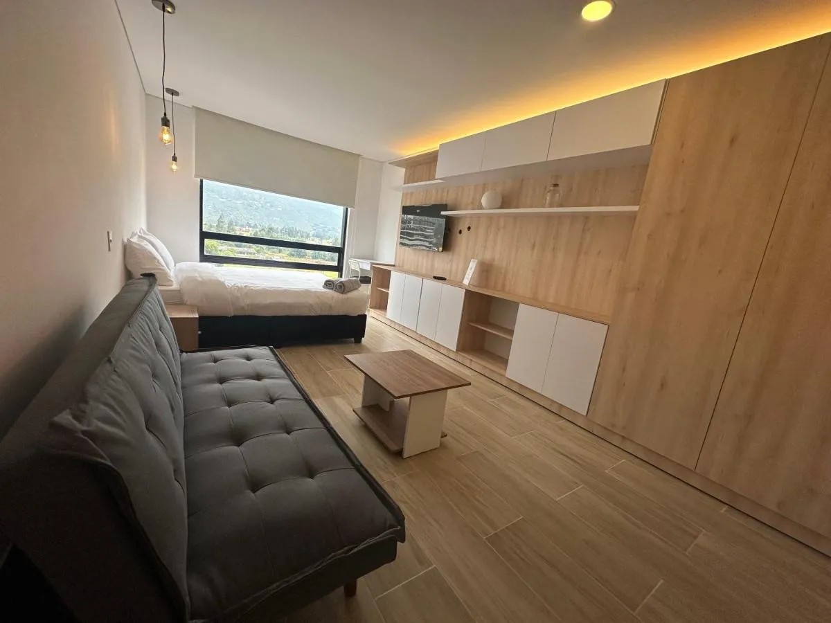 Image 2 of Apartaestudio con Jacuzzi privado y vista a las montanas!