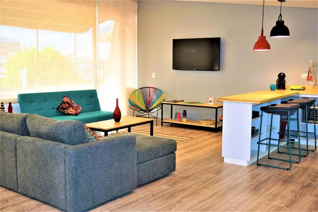 Image of Bright, stylish Terrace Apt 5 min to T zone Andino