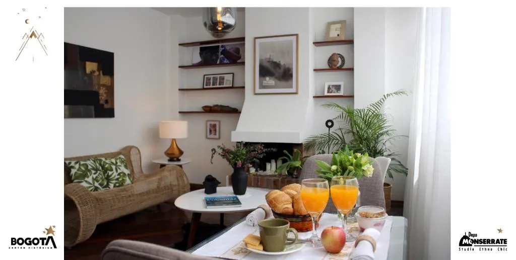 Image of Depa Monserrate – Charming Historic Nest with Breathtaking Mountain Views – Apartaestudio