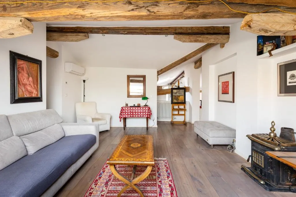 Image of Italy prestigious historical attic in Bologna
