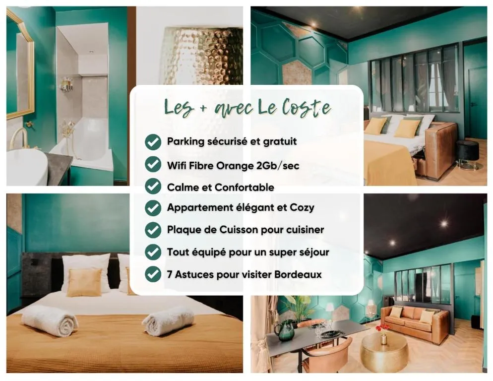 Image of FREE PARKING – Self Checkin – WIFI – NETFLIX – CITY CENTER – LE COSTE by SUPERBORDEAUX