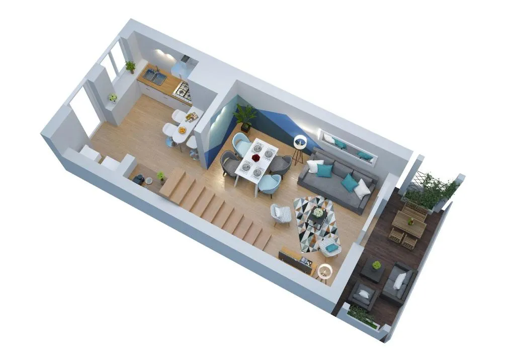 Image of FREE Parking – Self Checkin – WIFI – Panoramique Terrasse – DUPLEX SAINT JEAN – SUPERBORDEAUX