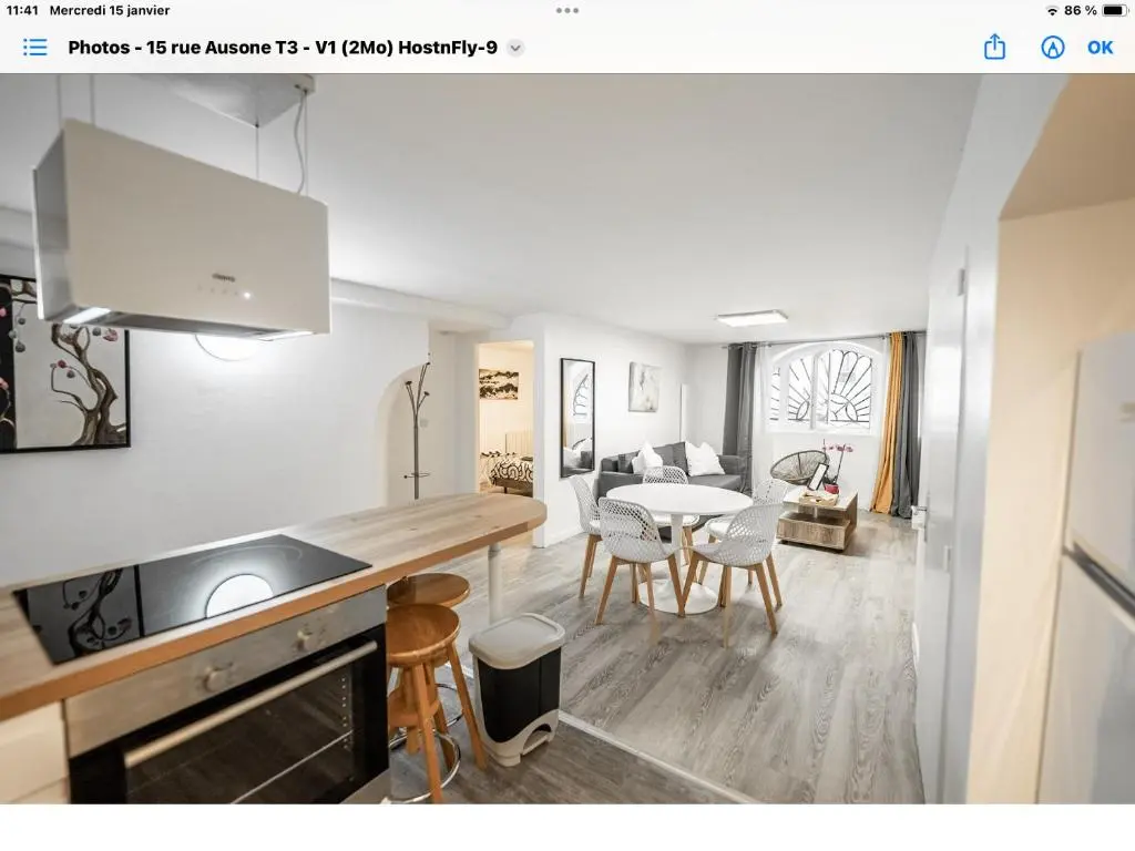 Image of Bel appartement rénové – Place du Palais avec Parking