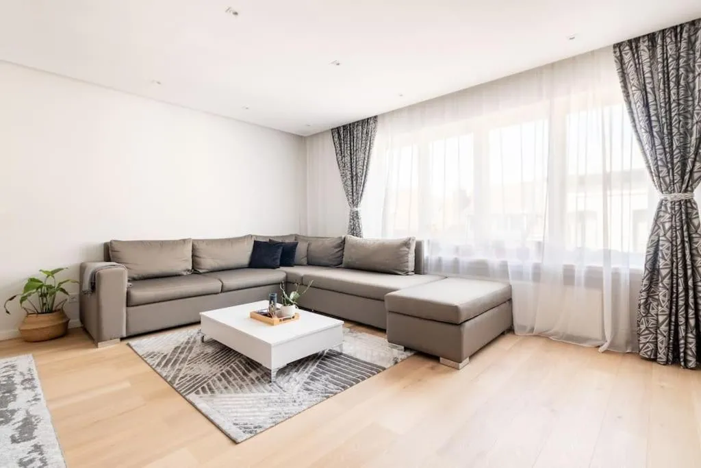 Image of European heart 2-bedroom flat.