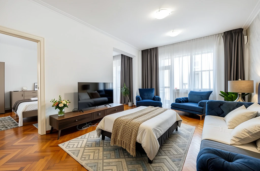 2 Bedroom Apartment – Romanian Athenaeum