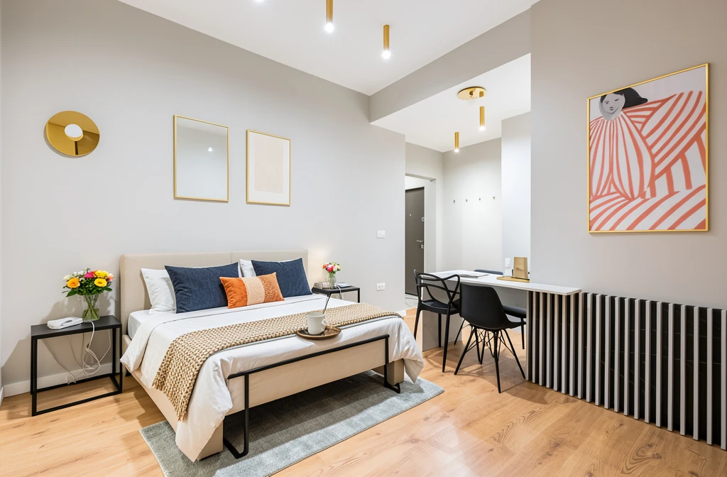 Crystal 3BDR Apartment In Center