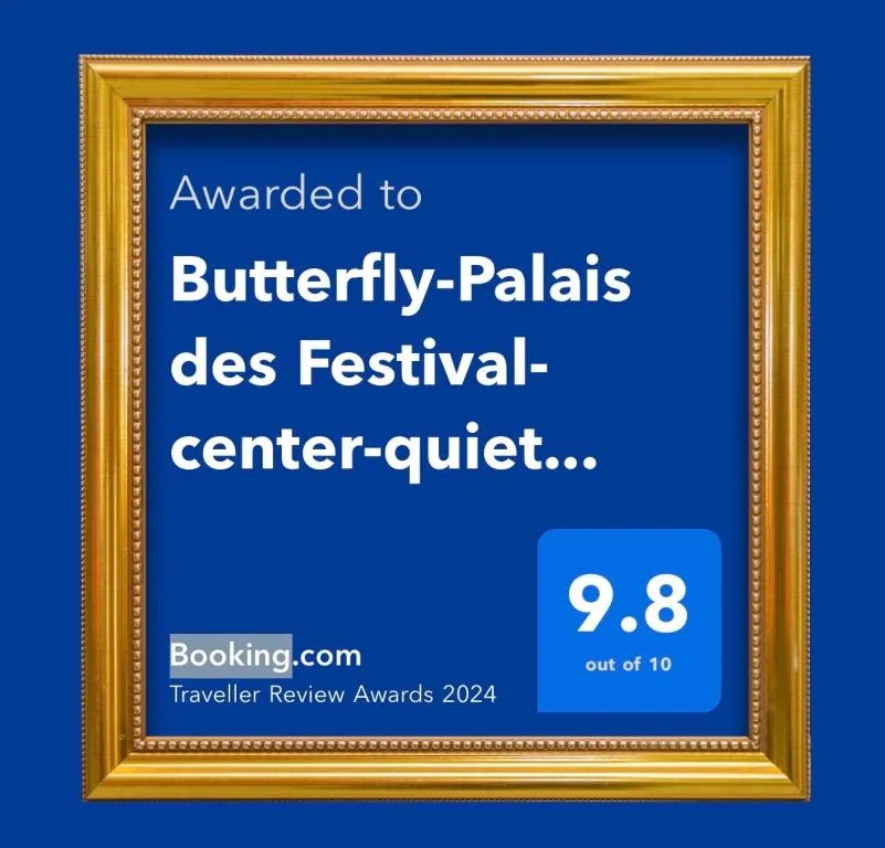 Image 1 of Butterfly-Palais des Festival-center-quiet-AC-Wi Fi parking