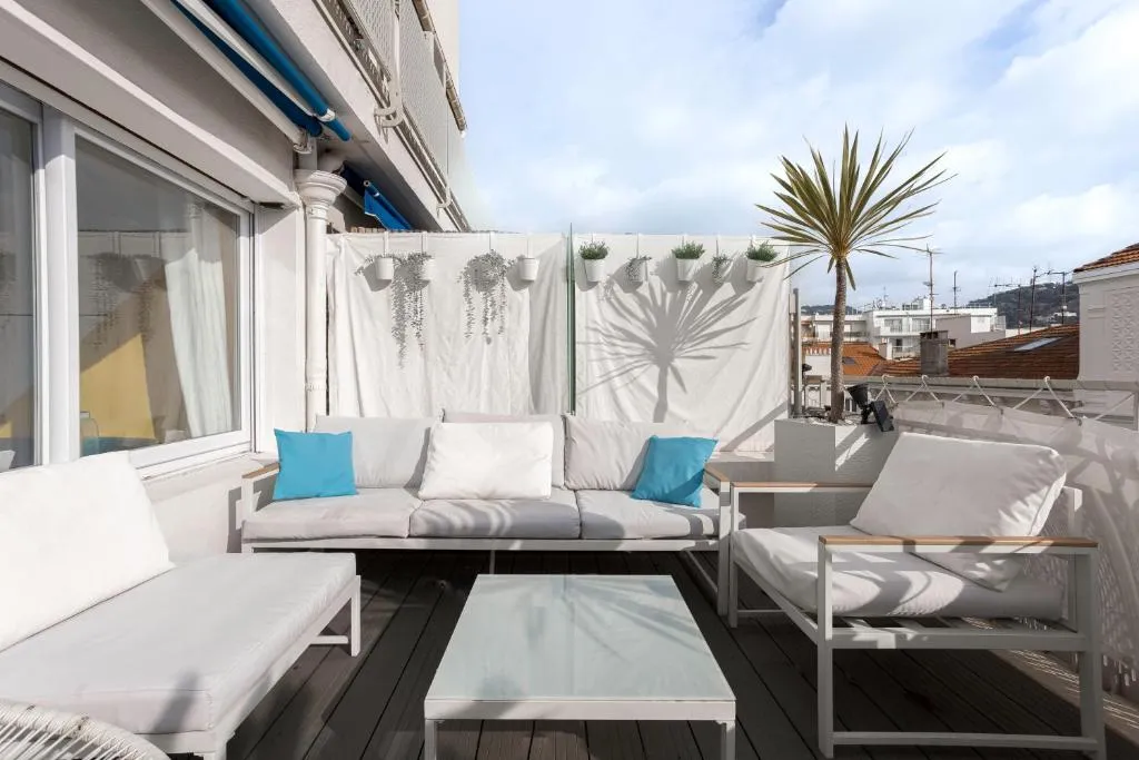 Image 1 of Cannes Bliss – 12mn à pied du Palais, 5mn plages, clim, terrasse