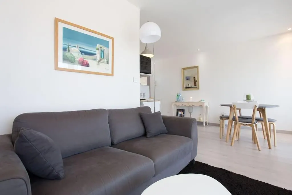 Image of Cannes beach and Festival Palais