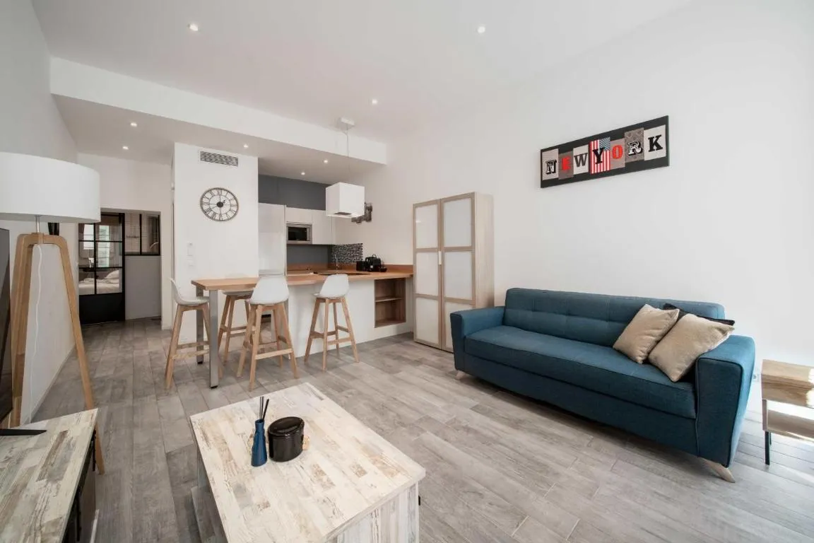 Image of Charming flat 4 people – Meynadier – 100m Vieux port