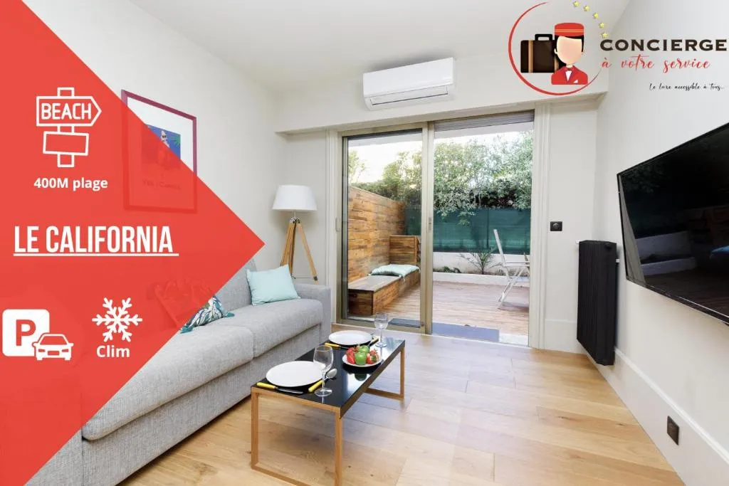 Image of Le California – Plage Parking privé gratuit Terrasse