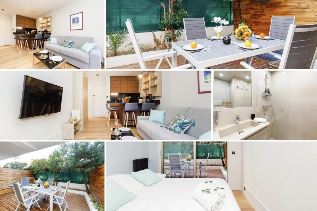 Image 1 of Le California – Plage Parking privé gratuit Terrasse