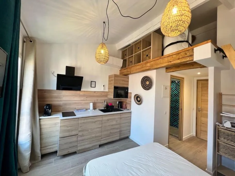 Image 4 of Les Appartements de Nana 10 – Studio hypercentre, Rue Meynadier, Palais & Plage, clim, wifi