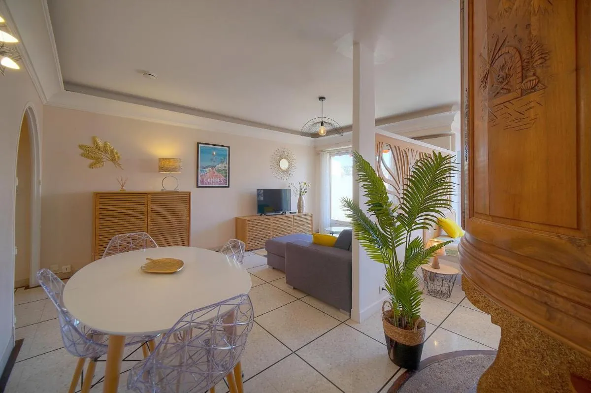 Image 4 of 2 pieces proche Carnot avec apercu mer A1B244