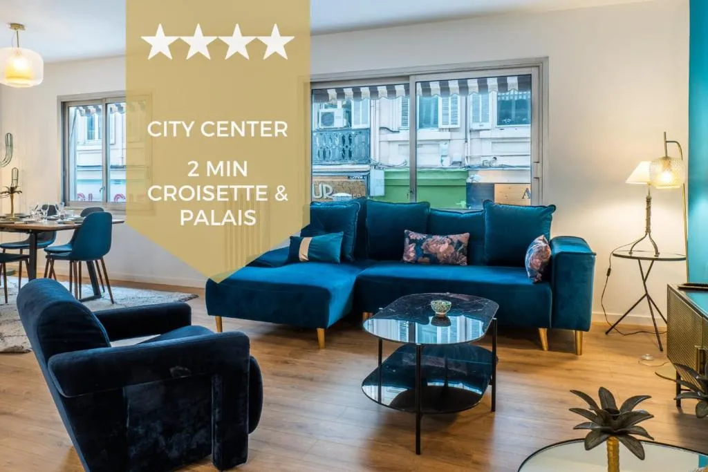 Image of 3-Br Apartment Steps from Palais des Festivals