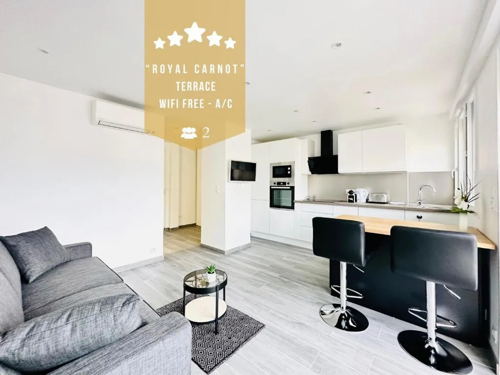 Image of Le Royal Carnot – Studio – Cannes Centre Terrasse