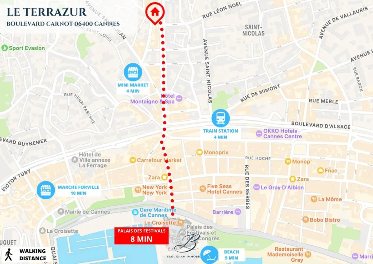 Image 5 of Le TerrAzur – Logement 4 personnes Cannes