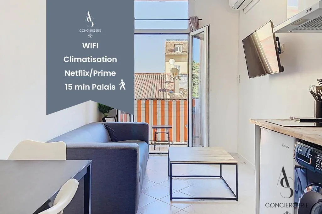 Image of L’horloge II – 2 pièces – 15 min Palais – Cannes