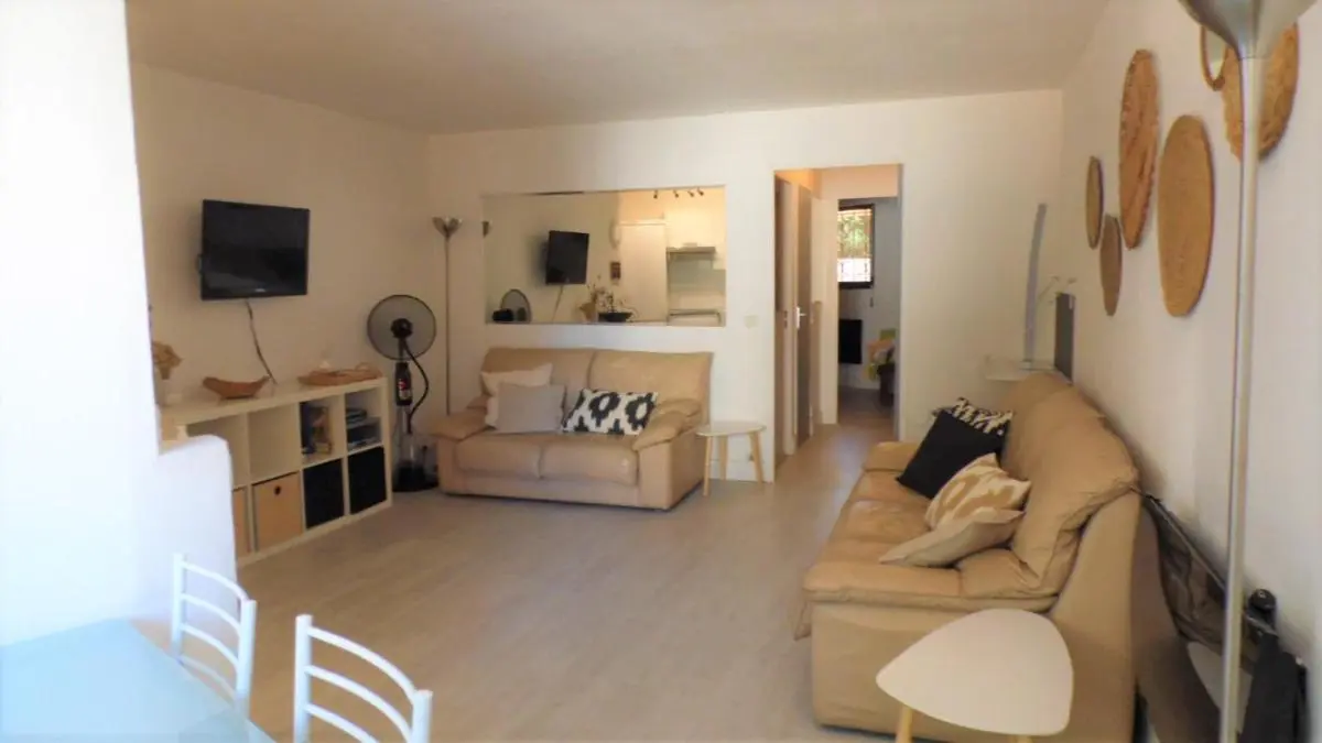 Image 4 of CANNES plage 2mn/45m2/vue mer/inernet/clim/parking privé