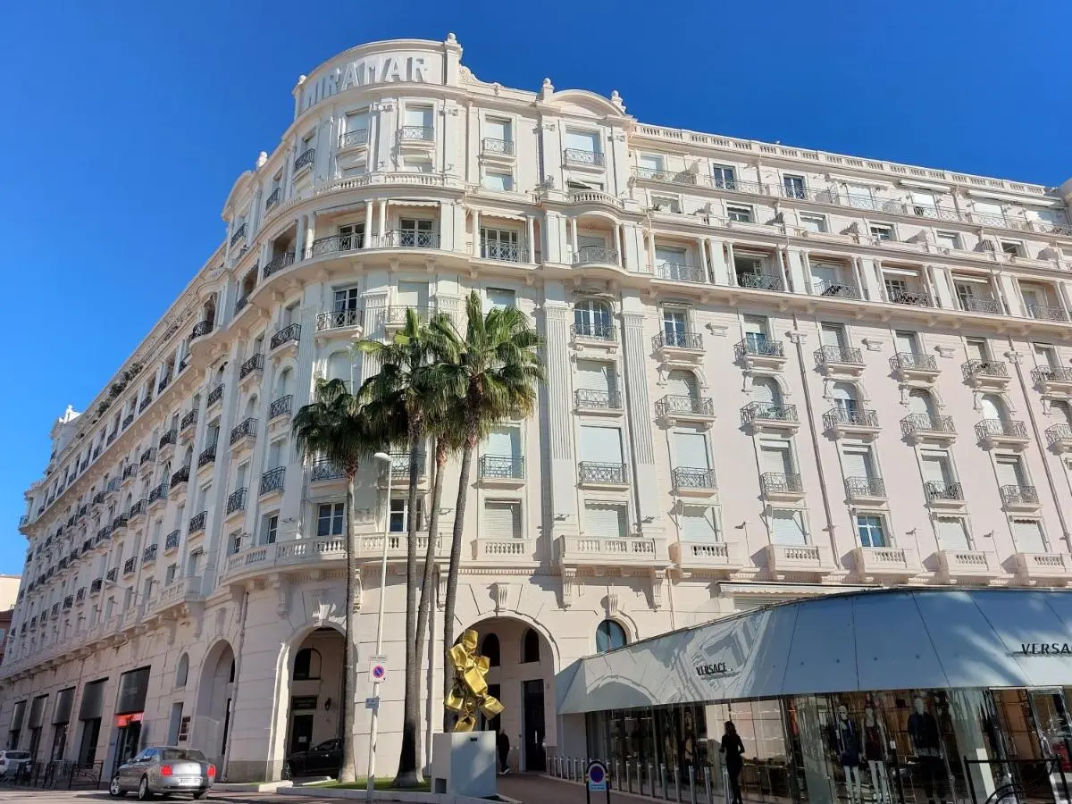 Image 1 of Cannes Croisette – Studio Palais Miramar – Across the Beach – Next to Carlton Hotel
