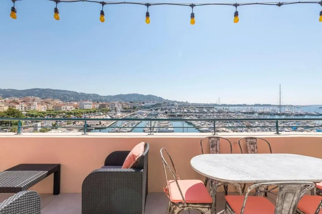 Image 5 of Facing old Port of Cannes Duplex WOW this view