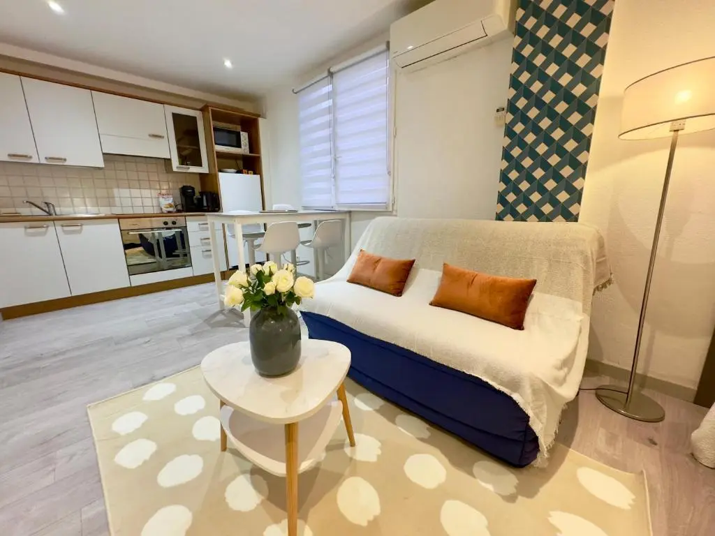 Image of Grand studio confortable au coeur de Cannes