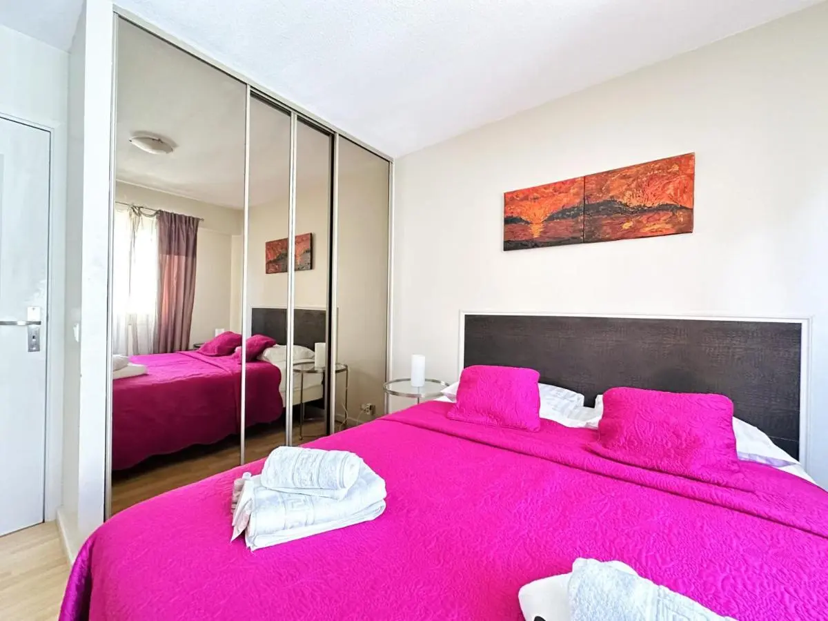 Image 6 of L’azur – 3 pièces centre Cannes – Terrasse