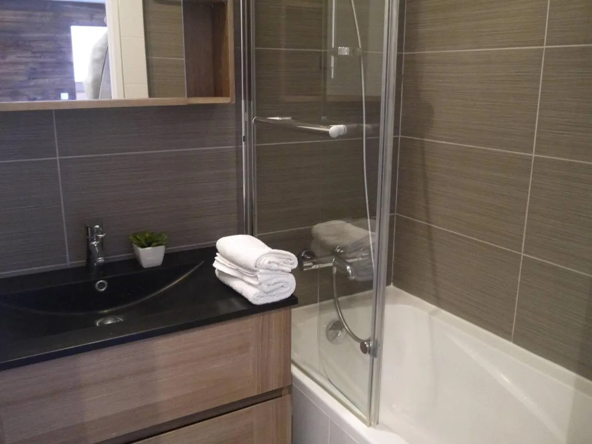 Image 5 of Appartement 2 chambres avec mezzanine, piste skis aux pieds – FR-1-355-77
