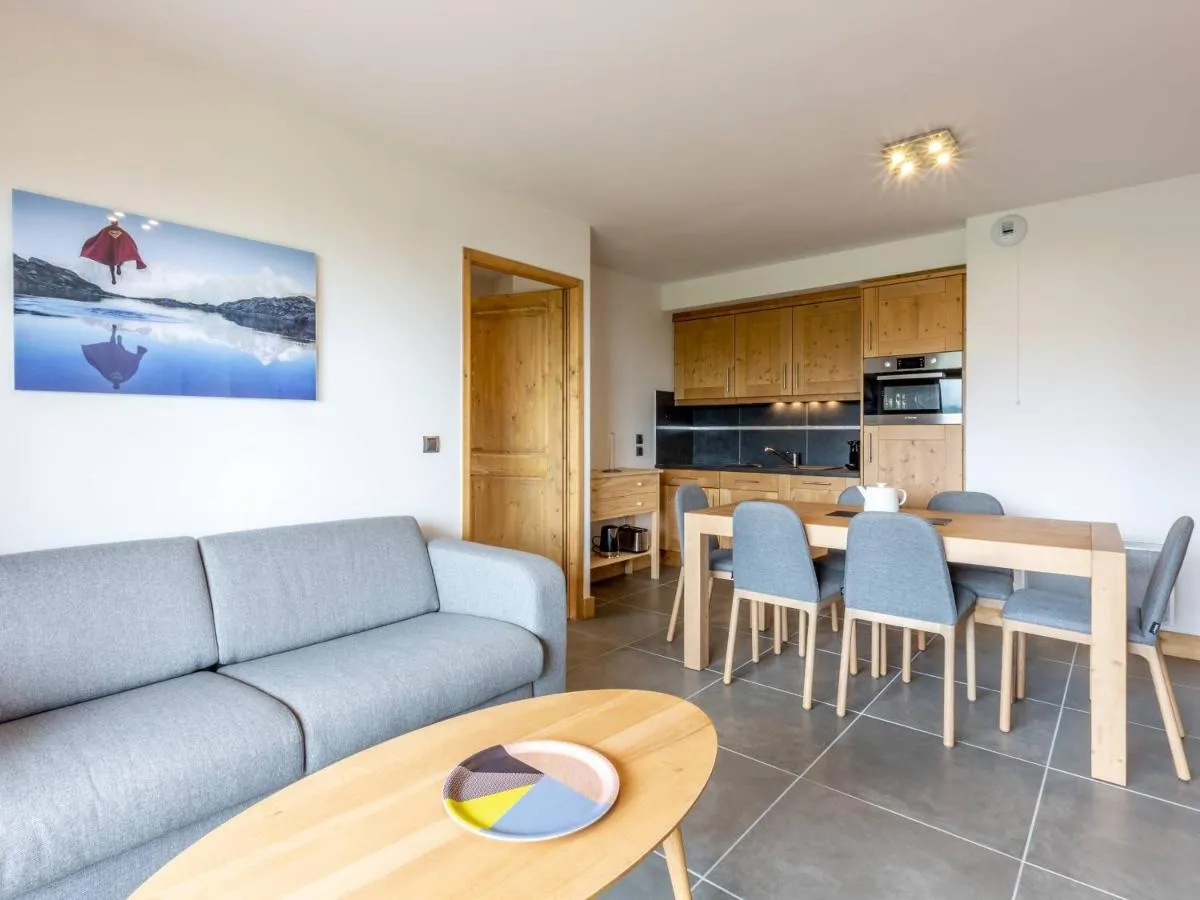 Image 2 of Appartement 3 pièces avec parking, Wi-Fi, animaux admis, à 50m des pistes à Valmorel – FR-1-356-478