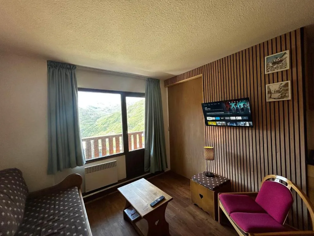 Image of Appartement confort pour 4 pers, en bord de pistes avec balcon, animaux admis – FR-1-452-265