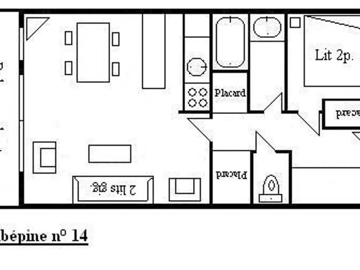 Image 5 of Appartement cosy 4 pers proche pistes et commerces à Méribel – FR-1-180-634