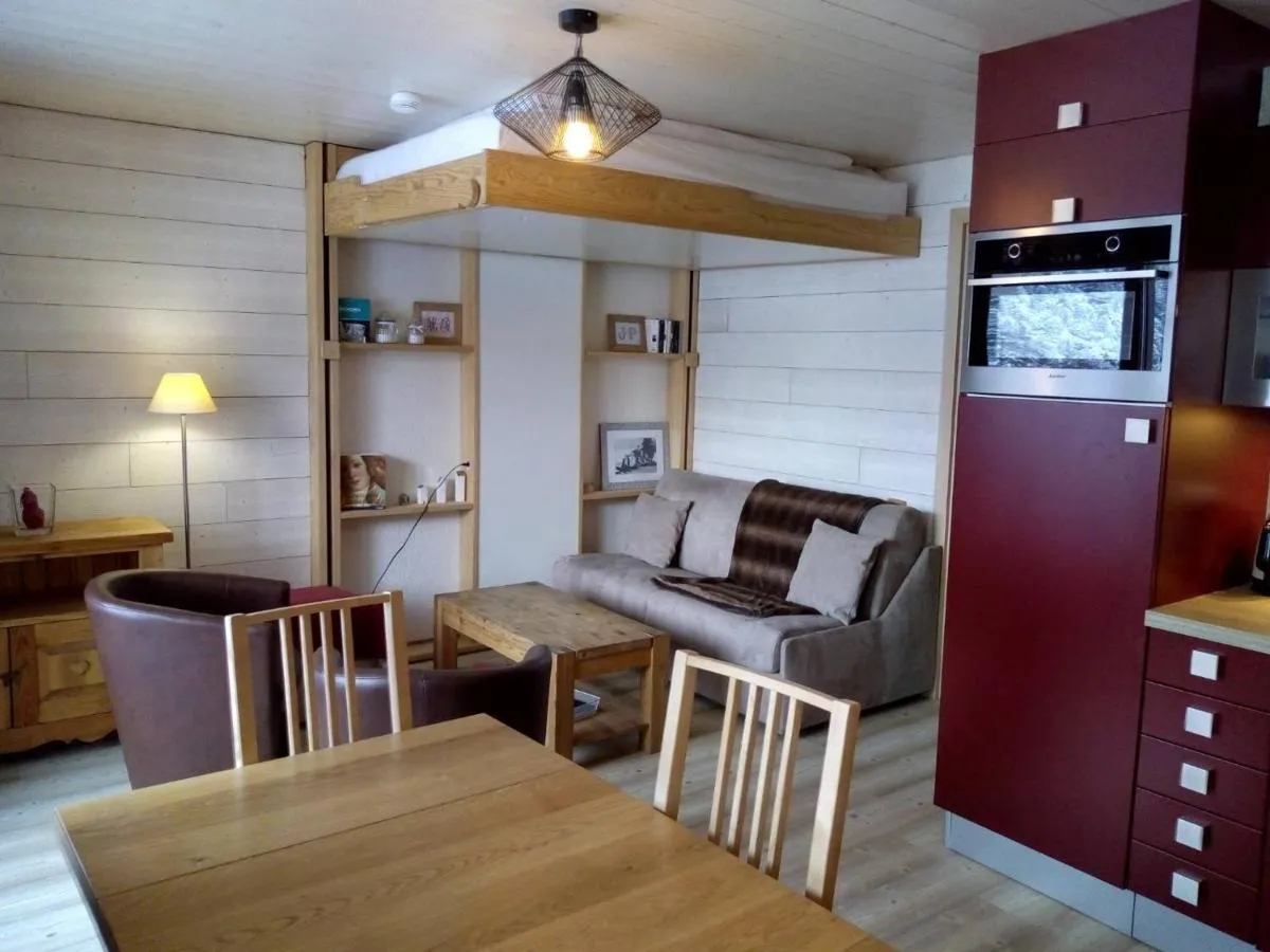 Image 1 of Appartement cosy avec accès direct aux pistes, proche Lac de Tueda – FR-1-355-156