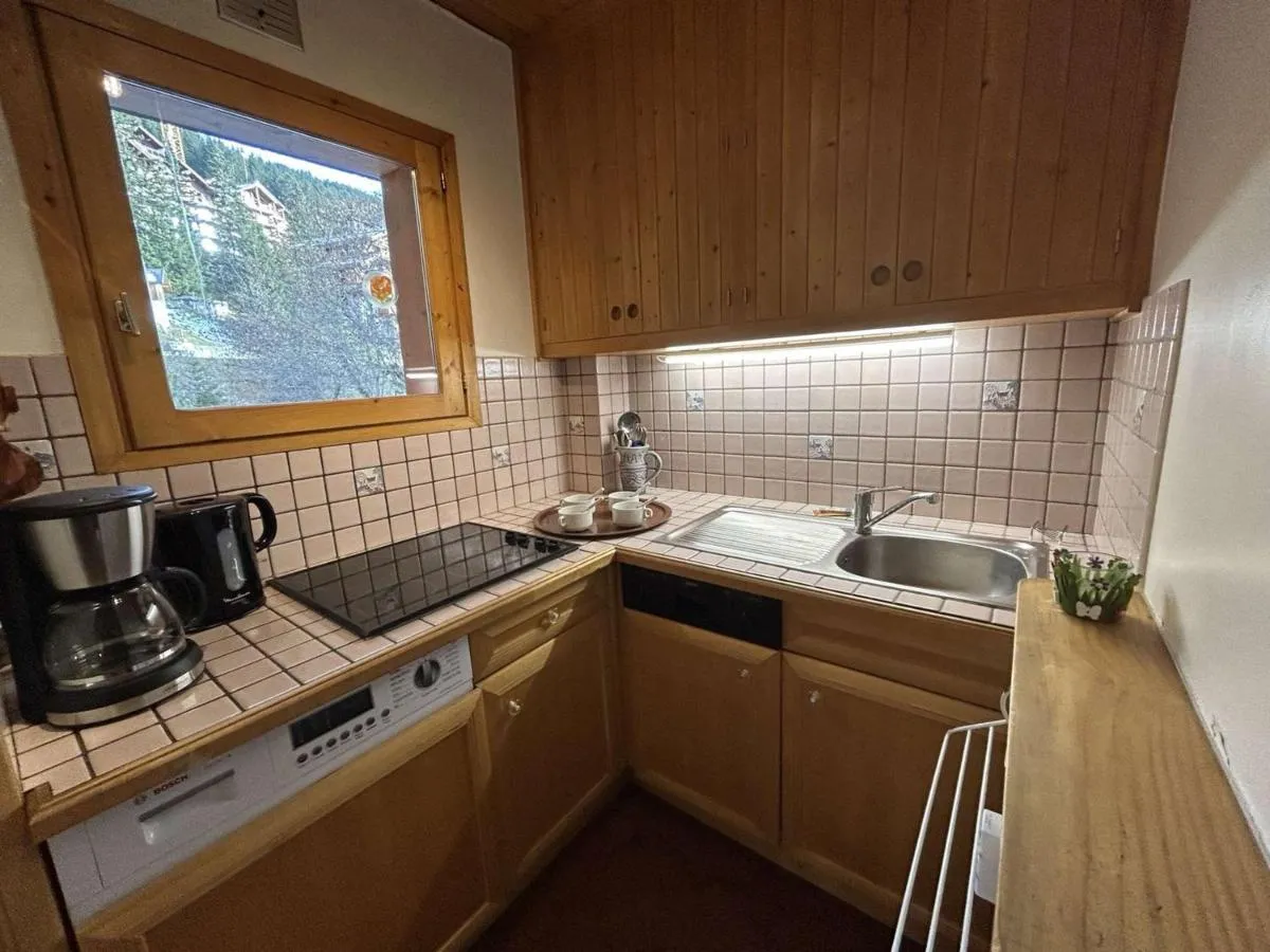 Image 2 of Appartement en montagne, 4 pers, proche des pistes et commerces, animaux acceptés, balcon, casier à skis – FR-1-180-73