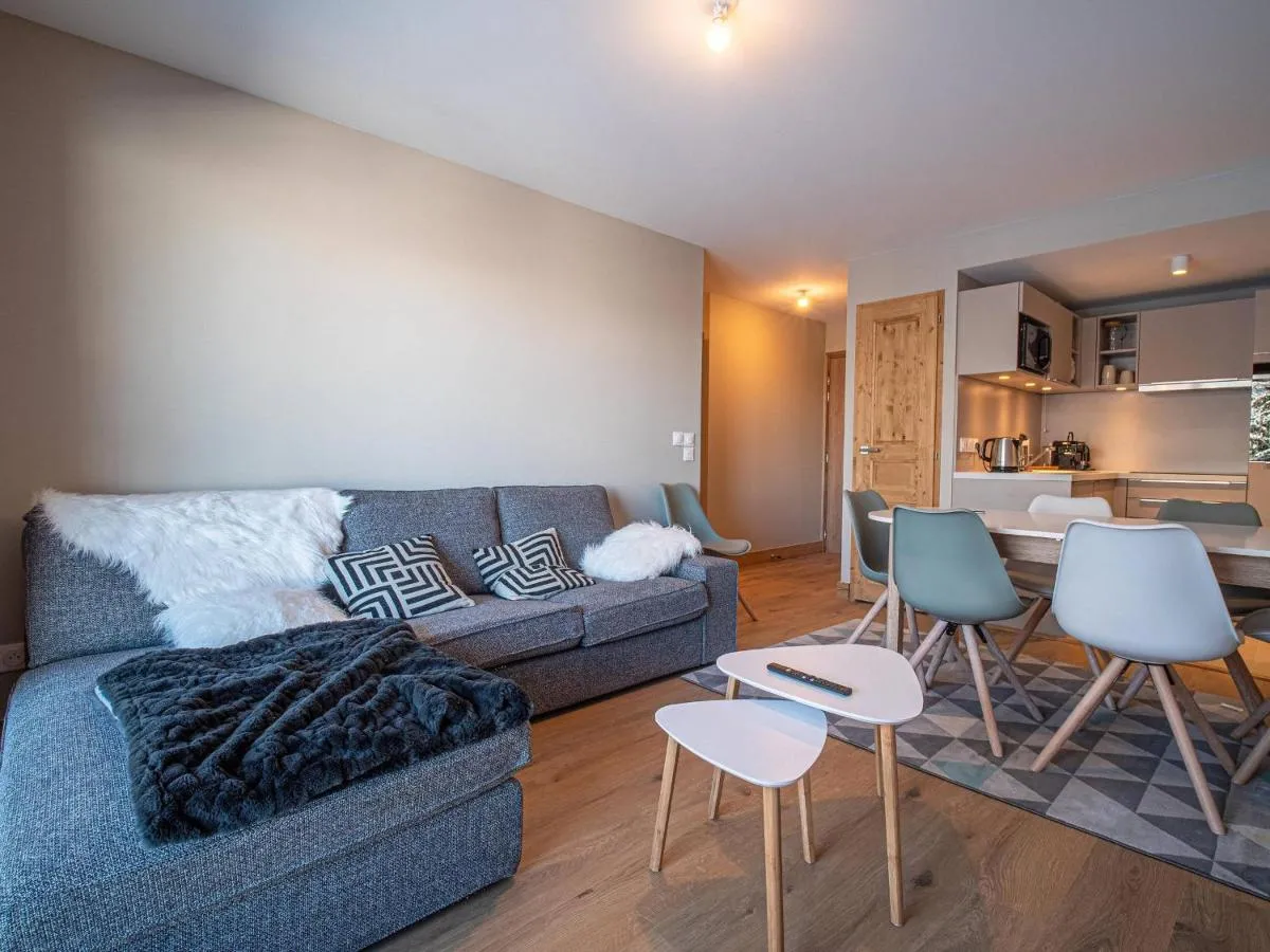 Image 3 of Appartement neuf 6 pers, pied de pistes avec parking, Valmorel – FR-1-356-521