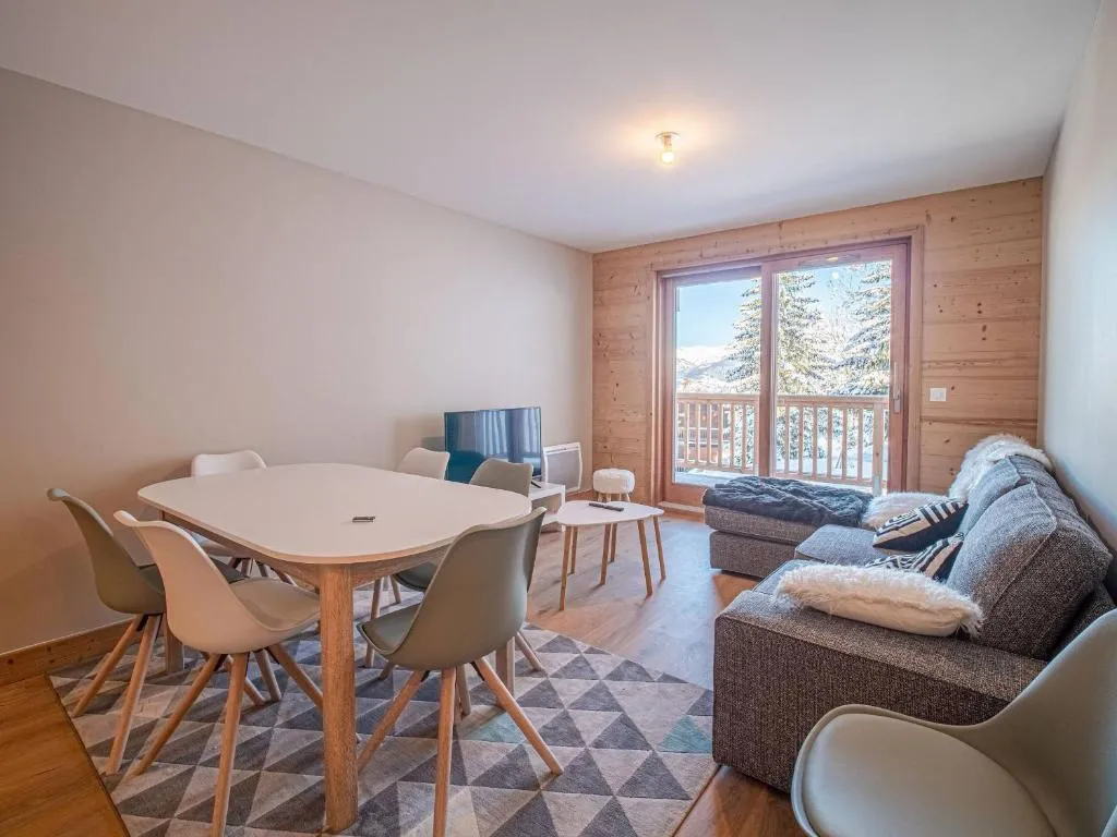 Image of Appartement neuf 6 pers, pied de pistes avec parking, Valmorel – FR-1-356-521