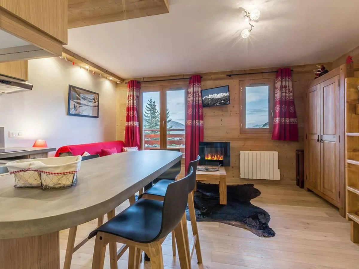 Image 2 of Appartement rénové à Méribel, proche pistes, balcon, 4 couchages – FR-1-355-108