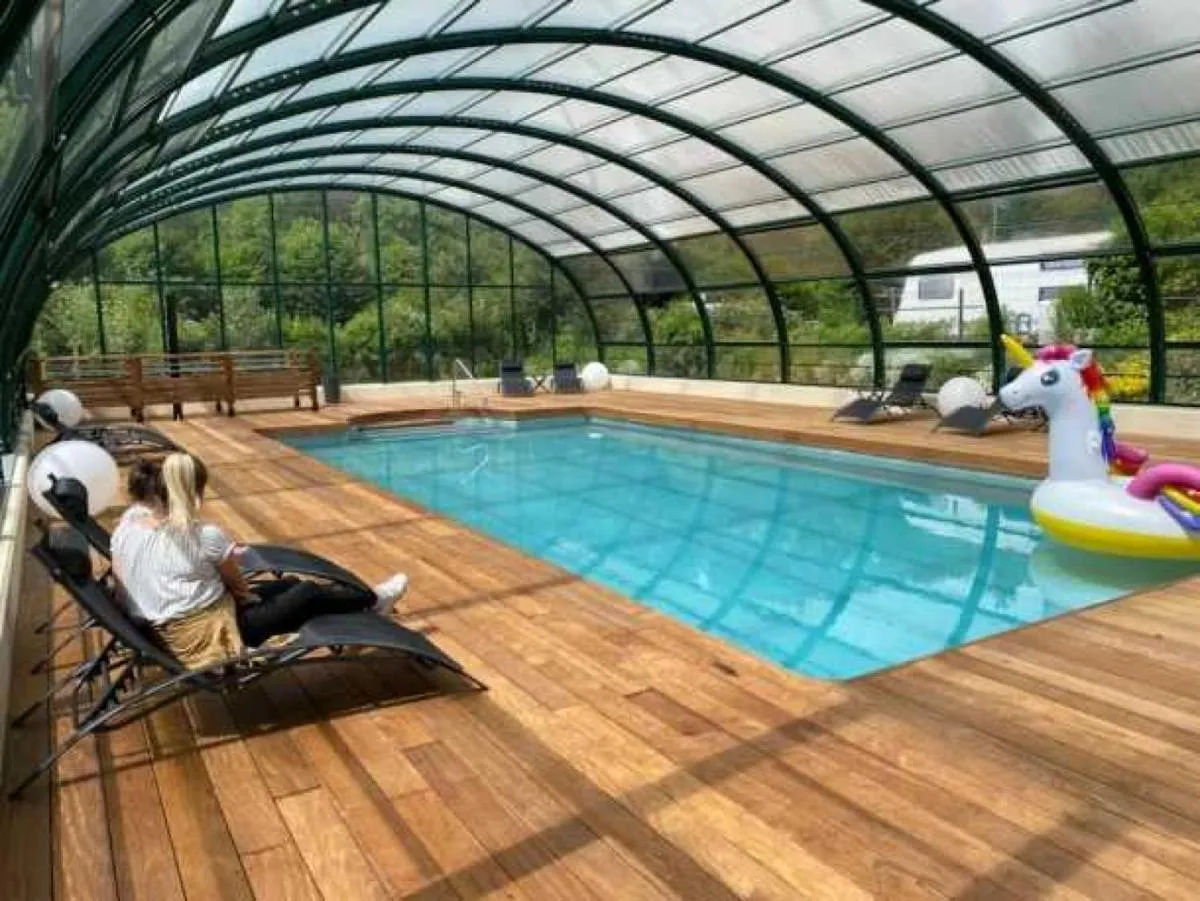 Image 2 of Chalet 3 étoiles – Piscine – eehhei