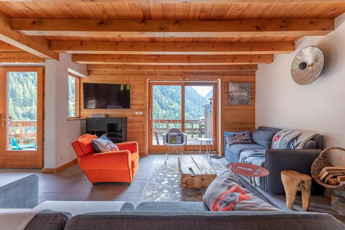 Image 1 of Chalet Solize – Terrasse avec superbe vue – Sauna
