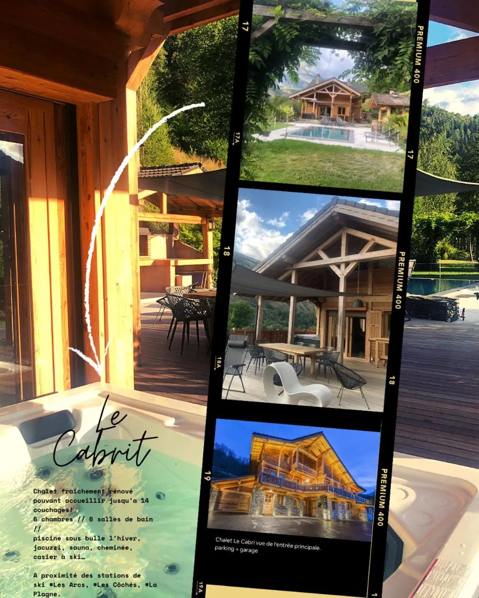 Image 6 of Chalet savoyard d’exception avec piscine chauffée