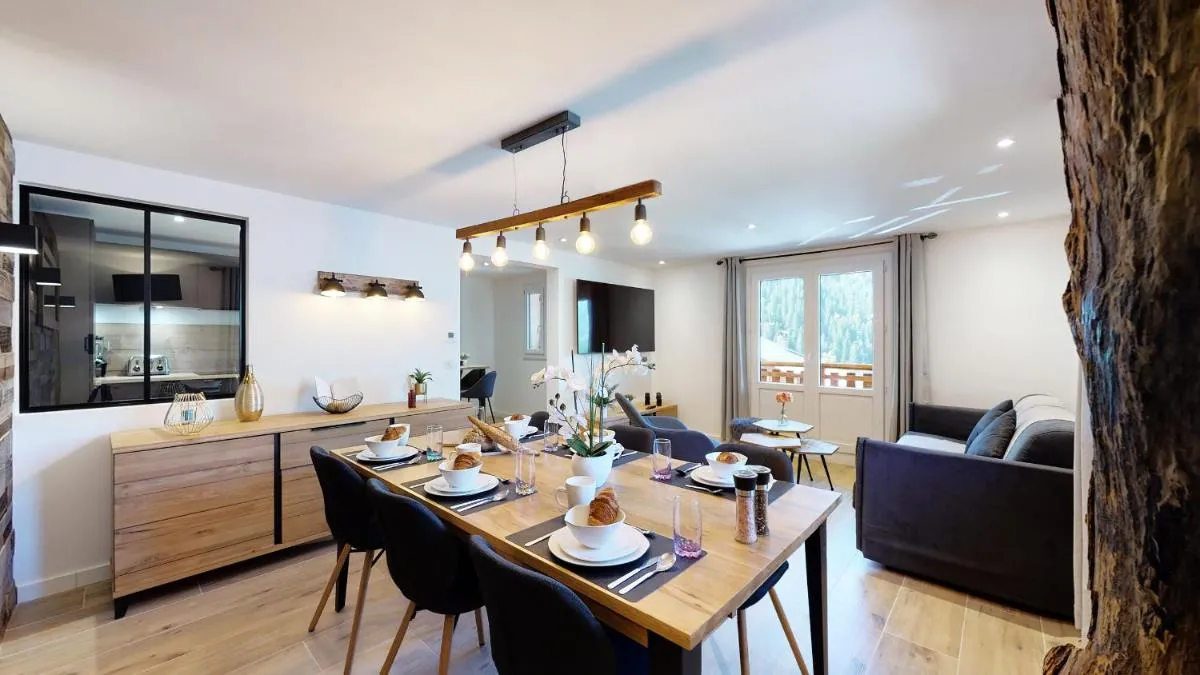 Image 5 of Élégant et Moderne avec Vue Montagne au Coeur de Paradiski – Garage – 8pers – 90m2 – Sabaudinha