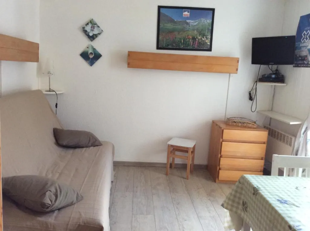 Image of LE BORSAT SUR PISTE TIGNES VAL CLARET STUDIO CABINE BALCON